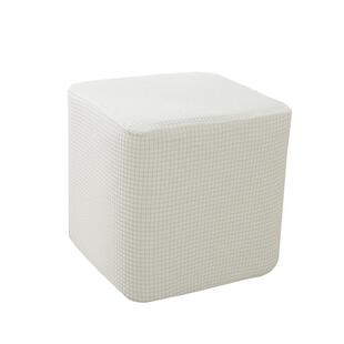 长方形墩子套罩弹力换鞋凳座套全包布艺套简约沙发凳套定制脚踏套