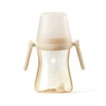 babycare吸管奶瓶ppsu吸管杯一岁以上直饮水杯宝宝学饮杯婴儿专用