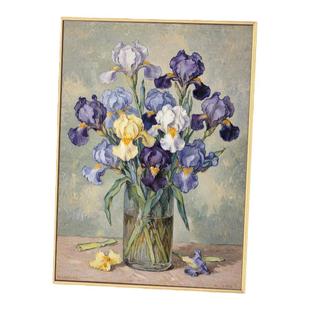 数字油画diy填色画手绘油画花卉新中式油彩画客厅画摆件画装饰画