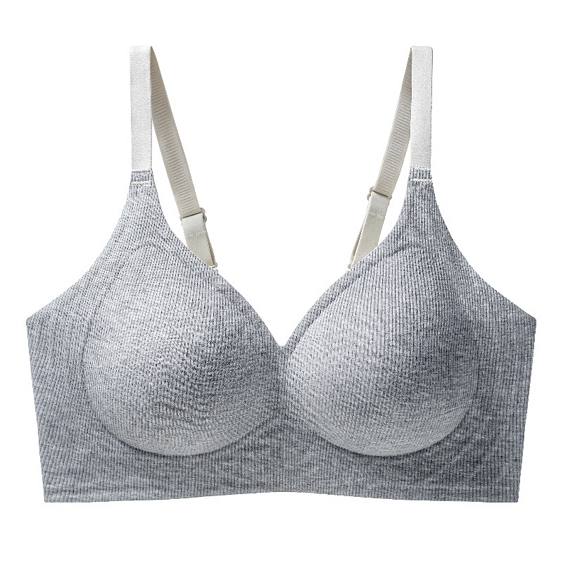 古今无痕bra内衣女小胸聚拢无钢圈文胸调整型收副乳提拉上托薄款