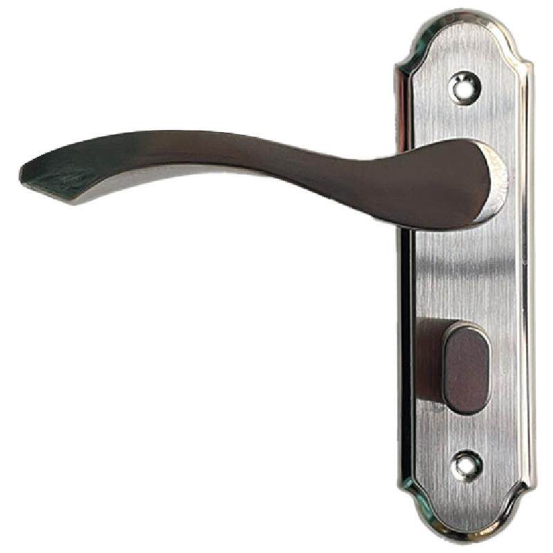 洗手间门锁卫生间厕所浴室通用型锁具无钥匙室内单舌不锈钢门把手