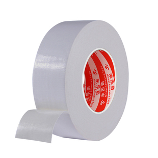 米乐奇彩色布基胶带diy装饰摄影婚庆展会红黄蓝绿黑防风胶带大力高粘防水警示补漏单面强力加宽胶布地毯胶带