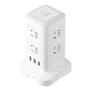 正品插座立式塔型带快充USB插排多功能排插多插位家用电脑办公