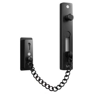 防盗链门链门栓门内反锁扣门锁卡扣酒店房门防盗扣免打孔反锁神器