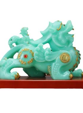 招财貔貅摆件一对开业送礼