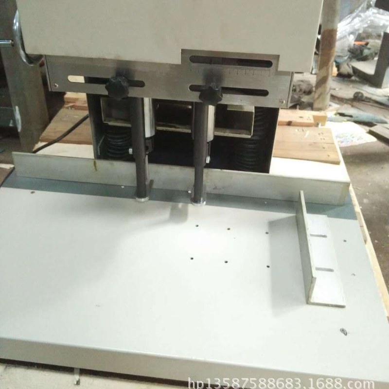 手压电动双头打孔机厂双头手提袋打孔机打洞器纸张钻洞器便携式
