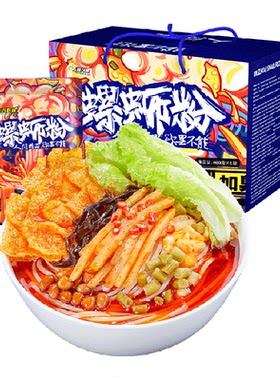 好欢螺柳州螺蛳粉400g×6袋×1组