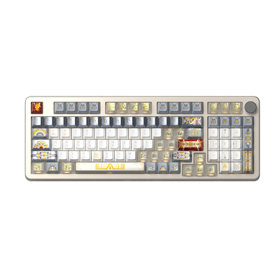 PIIFOX皮狐《太阳神·阿波罗》金属漆PBT原厂高度雾透PC键盘帽