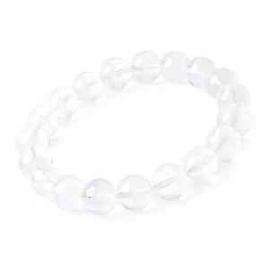 雪花幽灵手串喜马拉雅梵天阿塞斯特莱东海水晶玛瑙散珠白幽灵手链