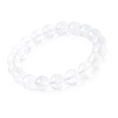 雪花幽灵手串喜马拉雅梵天阿塞斯特莱东海水晶玛瑙散珠白幽灵手链