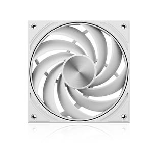 利民TL-H12W-X28-R9白色28mm厚度LCP降噪环9扇叶风扇12cm机箱风扇