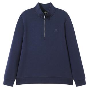 拓路者【柔软空气层】2026春季半开襟拉链立领上衣男弹力运动卫衣