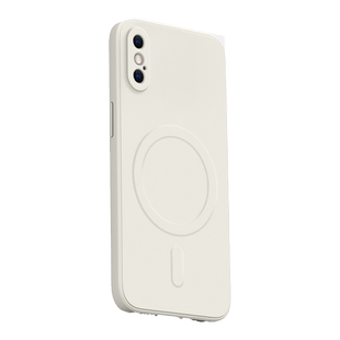 Magsafe磁吸GGUU适用苹果x手机壳iPhonexsmax新款10x保护套充电xsxmax的xr全包2025女xs液态硅胶防摔高级感男