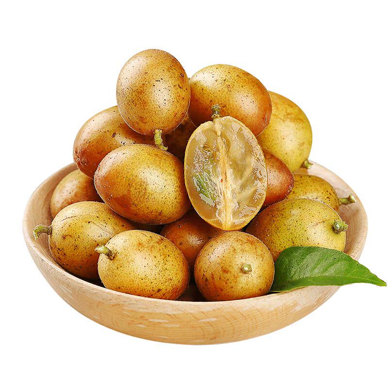 【树上自然熟】广东鸡心黄皮果!