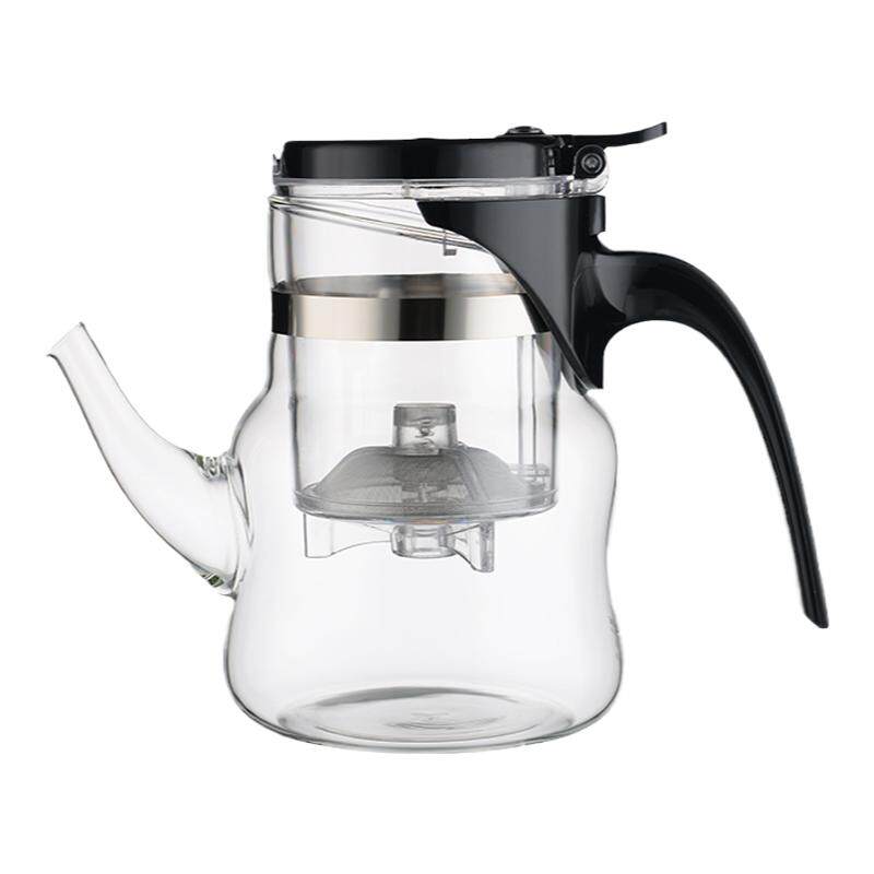 按压式过滤茶壶茶水分离冲茶壶