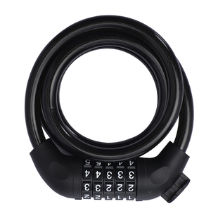 自行车锁密码锁山地车电动摩托车链条钥匙玻璃门锁子配件防水固定