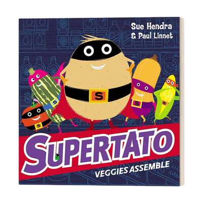 英文原版 Supertato Veggies Assemble 土豆超人 蔬菜总动员 Sue Hendra & Paul Linnet 绘本 英文版 进口英语原版书籍
