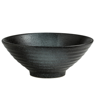 创意日式拉面碗汤面碗 家用陶瓷碗大号面条碗 商用斗笠碗餐具套装