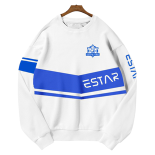 eStarPro队服战队王者游戏诺言花海荣耀kpl圆领卫衣男女eStar长袖