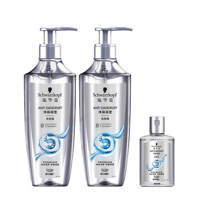 施华蔻洗发水控油蓬松去屑洗发露去油净屑调理洗头水修护洗头膏