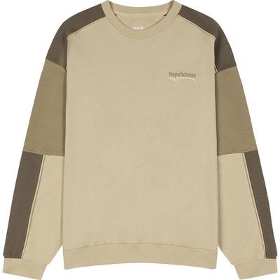 森马秋季多色拼接个性时尚卫衣男