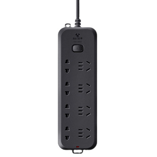 公牛插座面板多孔正品家用usb延长线黑色宿舍学生插线板接拖线板