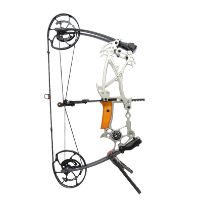 AGS高精度狩猎复合弓獠牙201钢珠射击射箭弓弹弓2026款专用两用弓