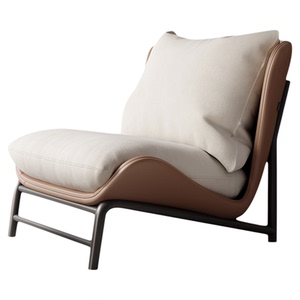 沙发椅大师设计意式极简休闲椅