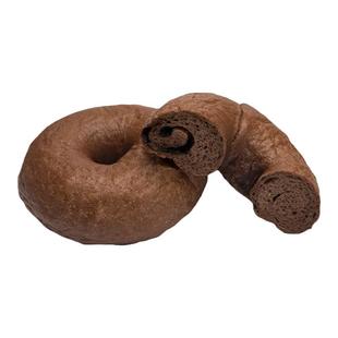 奈时 巧克力柳橙贝果 手作bagel 清甜微苦好吃健康零食代餐面包