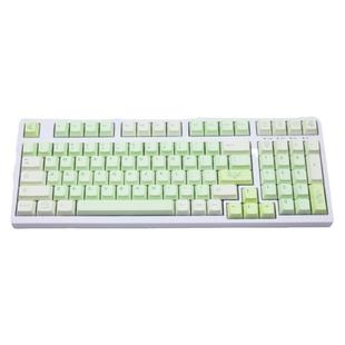 银杏主题键帽PBT分裂空格原厂高度64/68/75/82/87/98键键帽键盘帽