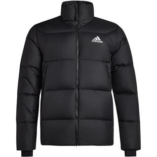 Adidas阿迪达斯羽绒服男2026冬季新款保暖防风立领夹克外套KF8760