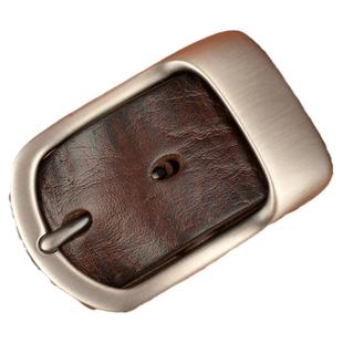 啄木鸟牛皮男士皮带针扣腰带男真皮裤带休闲皮带男真皮个性高档tk