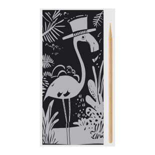 创意彩色夜景刮刮画炫彩12张刮画纸手刮画6有图案DIY创意制作礼物