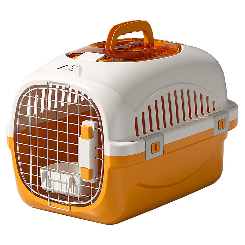 航空箱猫咪专用猫外出便携猫包托运防应激车载狗笼子带天窗宠物箱