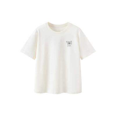 迷你巴拉巴拉圆领抑菌短袖T恤