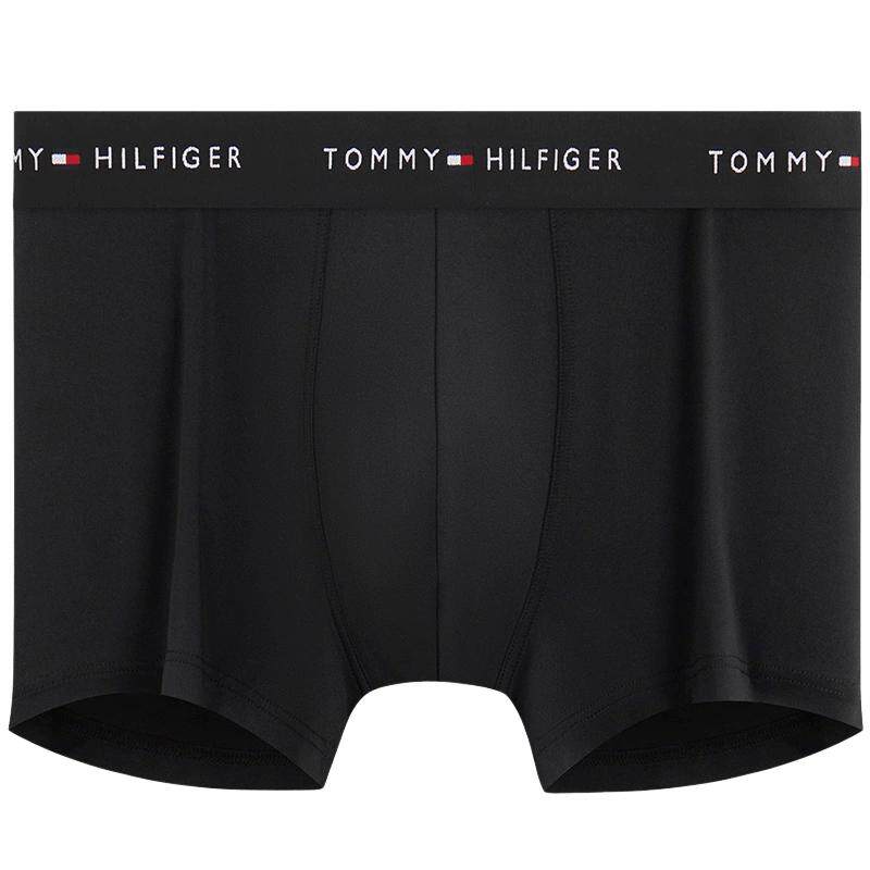 Tommy男装提花腰边顺滑弹力内裤