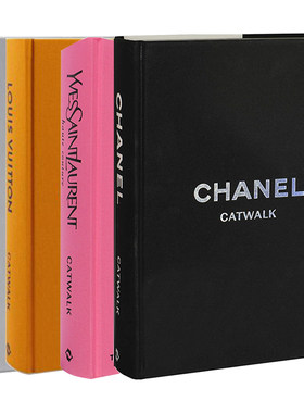 预售英文原版T台时装秀Catwalk系列4册艺术书迪奥Dior香奈儿Chanel经典时尚服饰服装设计作品集 摄影画册 画集 卡尔拉格斐 T&H