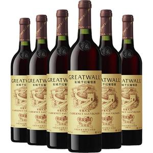 华夏葡园九五纪念赤霞珠干红葡萄酒红酒6瓶