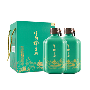 小角楼青韵52度浓香型白酒1500ml*2坛整箱礼盒装固态纯粮酒送礼