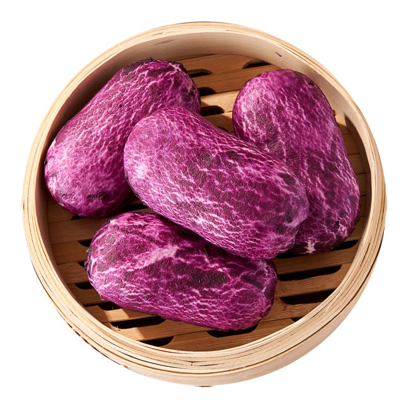 清味禧棠紫薯包早点包子热狗卷馒头杂粮花卷早餐速冻半成品商用
