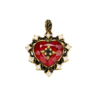 MONOLOGUE独白欧罗巴狂想哥特风复古黄金钻石吊坠MRV26新年送女友