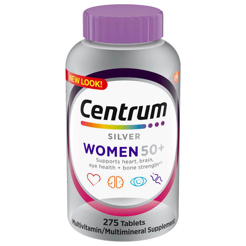 【自营】进口善存女性中老年银片275粒维生素矿物质叶黄素善存片