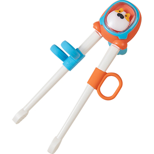 婧麒儿童训练筷虎口筷辅助学习宝宝筷子幼儿专用2 3岁4 6岁餐具