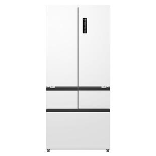 美菱AI双系统零嵌冰箱507L家用一级节能变频法式五门家用官方正品