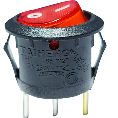 TAIHENG船形开关20mm大电流15A