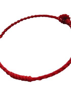 情侣简约生日礼物金刚结红绳手链