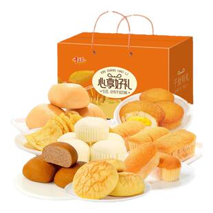 达利园糕点零食大礼包礼盒年货送礼送长辈亲戚早餐面包批发团购