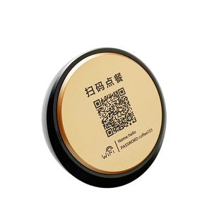 扫码点餐二维码立牌摆台餐厅美团小程序打印桌面提示展示立式手机扫一扫下单点菜点餐牌桌台创意号码订制做