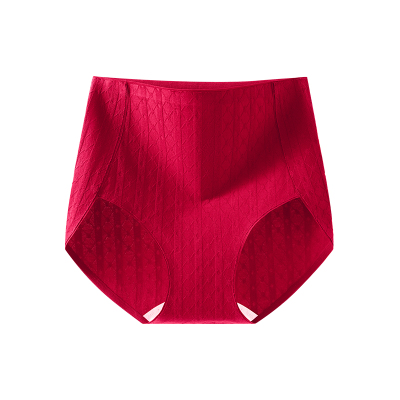 顶瓜瓜红色内裤女士纯棉抗菌裆