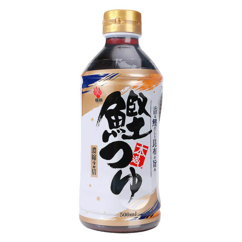 日本进口荞麦面汁盛田2倍浓缩鲣鱼汁寿喜烧关东煮酱油乌冬拉面汁